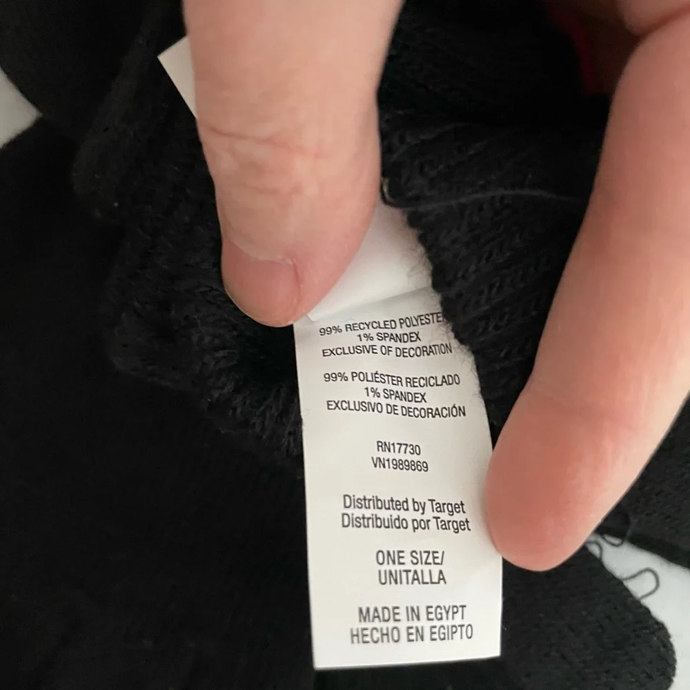 Cat & Jack Black Kids Gloves